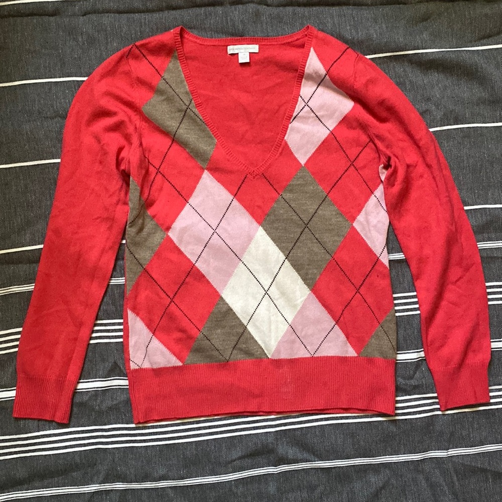 V-neck sweater